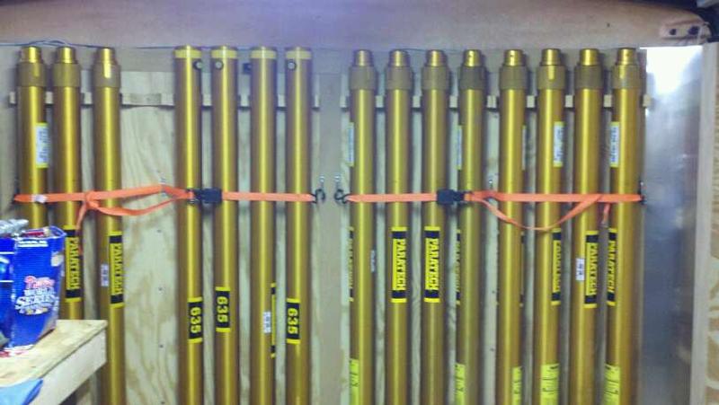 Paratech Long Shore Struts and Extensions on Collapse 53.