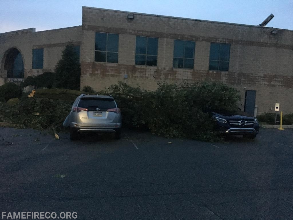 Aftermath of tornado touchdown in Caenarvon Twp (Berks County)-Morgantown, PA May 28, 2019