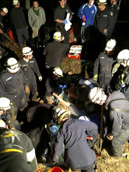 CCRTF Mud Rescue-West Brandywine Twp. 
04-11-2016  (Photo courtesy of East Brandywine Fire Co)